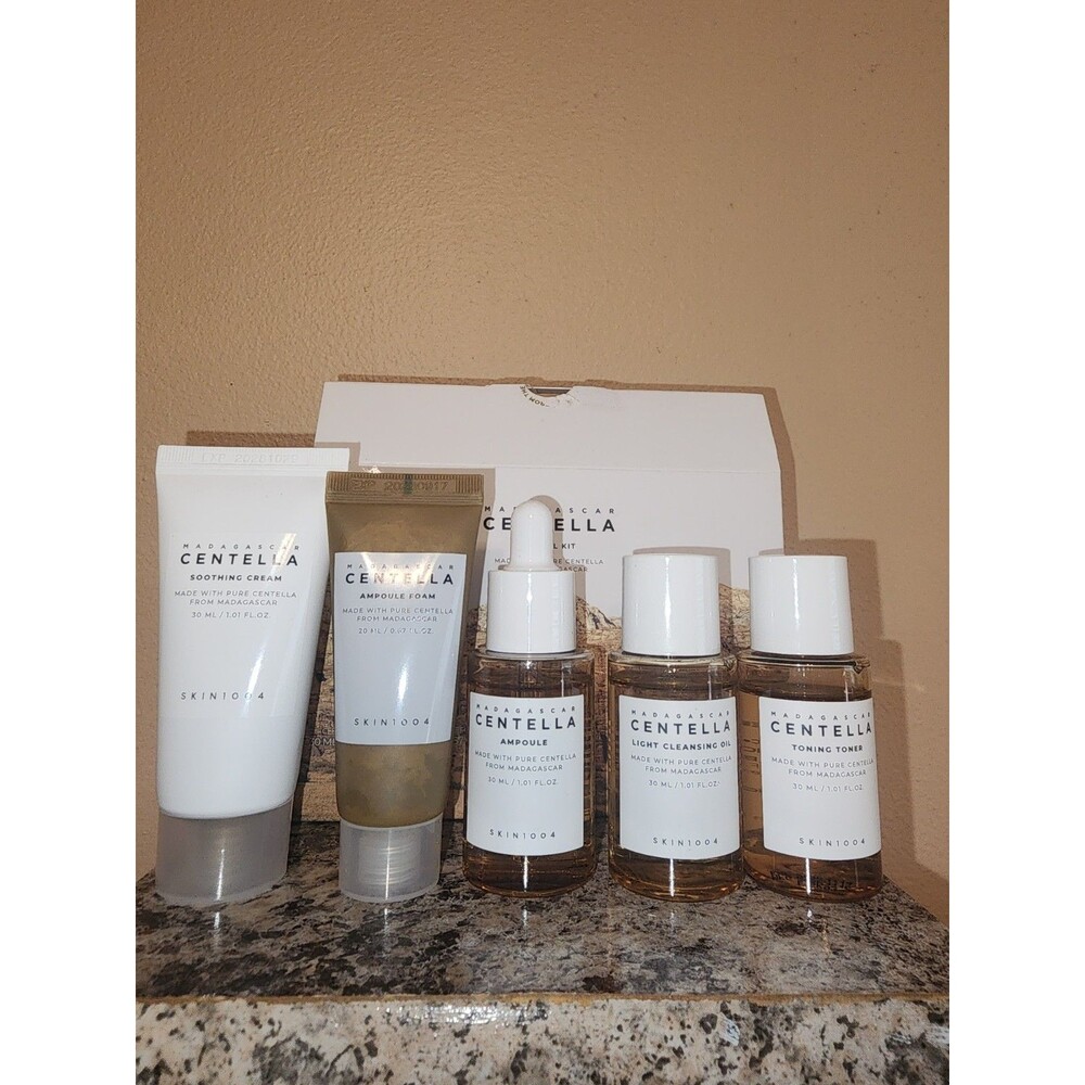 SKIN1004 Madagascar Centella Travel Kit, 5 Piece Set-Korean Cosmetics Msrp $30